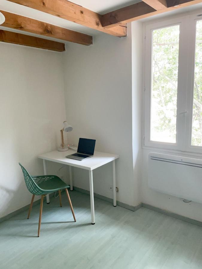 Spacieux Duplex Central Avec Terrasse Tropezienne 普罗旺斯地区萨隆 外观 照片